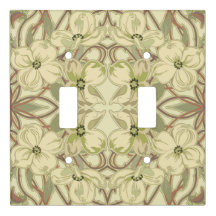 Cobrir do Switch de Dogwood Art Nouveau