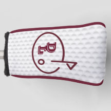 Cobrir Golf Putter - Design personalizado (Borgonh