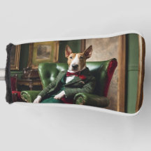 Cobrir Inglês Bull Terrier Golf Head