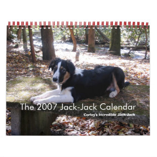 Cobrir, o calendário Jack Jack Jack 2007, Corley e