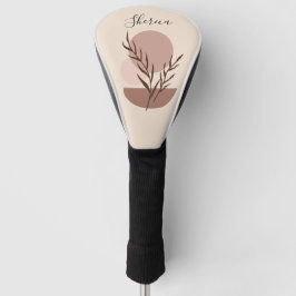 Cobrir Personalizado de Golfe Estético de Boho