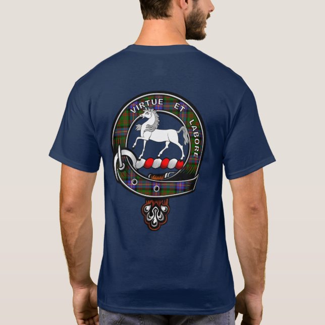 Cochrane Tartan Clan Crachá T-Shirt (Verso)
