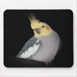 Cockatiel Mousepad (Portriat)