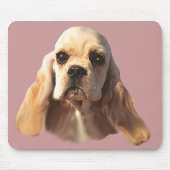Cocker spaniel Blondie Mousepad (Frente)