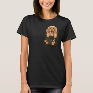 Cocker Spaniel em Pocket Puppy Dog T-Shirt
