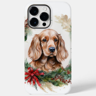 Cocker Spaniel Wreath Festivo