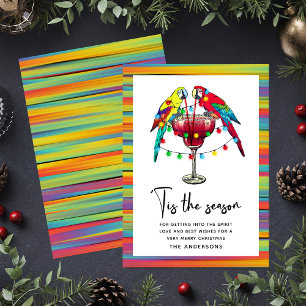 Cocktail de Natal Personalizado Tropical Arara
