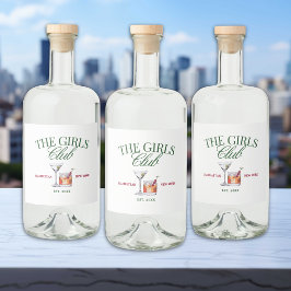 Cocktails clássicos Green & Red Girl's Club