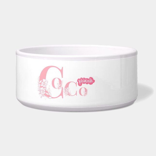 Coco - cães e gatos - tigela personalizada (Frente)
