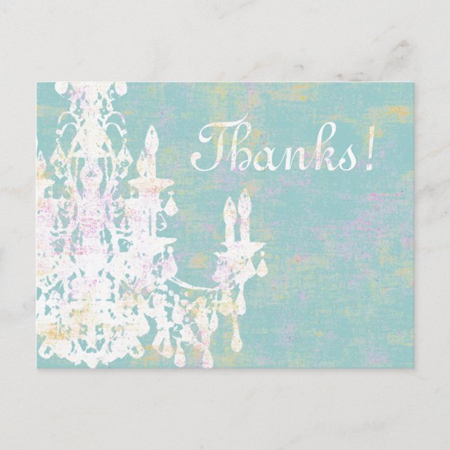 Coco Chandelier - Cartão postal / Convites (Frente)