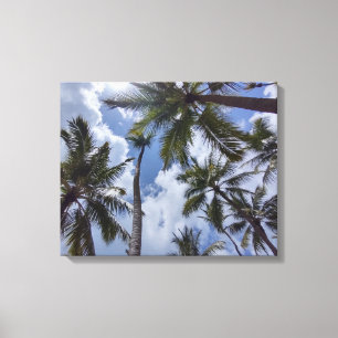 COCO PALMS nº 2 NA CANVAS 20 "x 16"