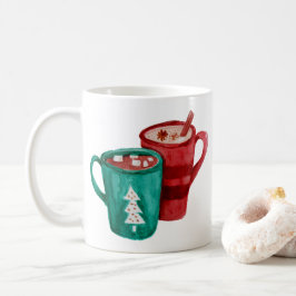 Coco para duas canecas de café