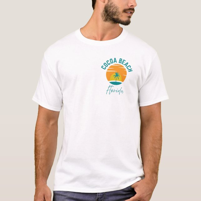 Cocoa Beach Florida T-Shirt (Frente)