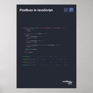 Code is Art - Código Poster de 20" x 28"