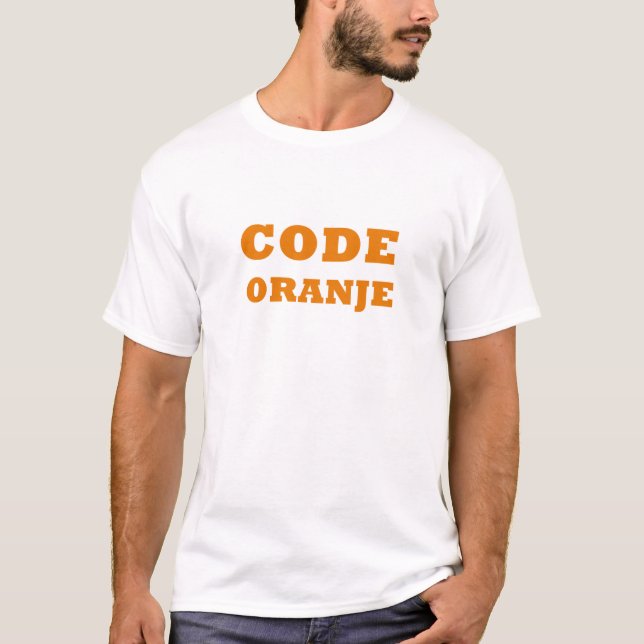Code Oranje Dutch Pride Unisex T-Shirt (Frente)