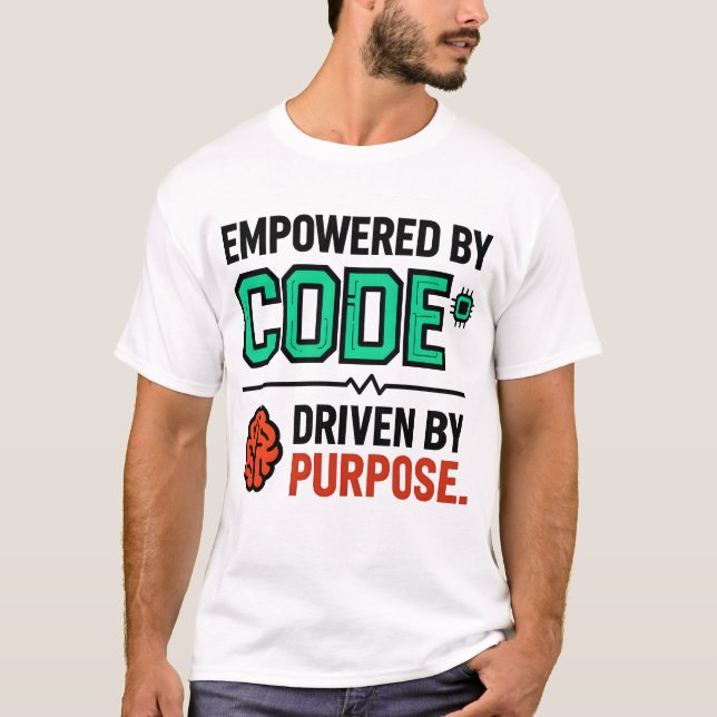Code With Purpose T-Shirt (Frente)