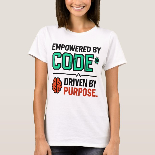 Code With Purpose T-Shirt (Frente)
