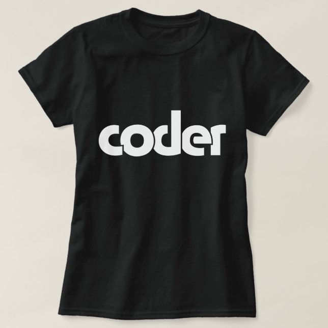 Coder T-Shirt (Frente do Design)