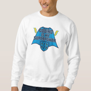 Codificar é meu Superpoder – Camiseta de Herói Pro