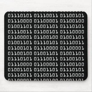 Código binário Mousepad