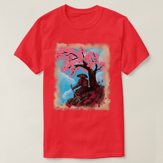 Código Bushido Samurai Japão Gift Premium T-Shirt  (Frente do Design)
