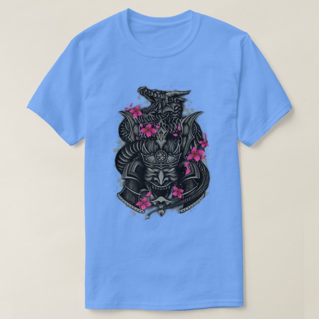 Código Bushido Samurai Japão Gift Premium T-Shirt  (Frente do Design)