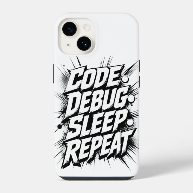 Código Depurar Dormir Repetir  (Verso)