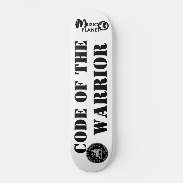 CÓDIGO DO WARRIOR Skateboard (Frente)