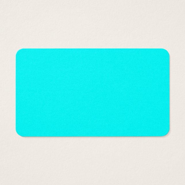 Código hexadecimal azul claro Neon 00ffff (Verso)