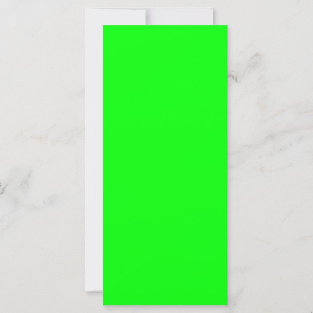 Código hexadecimal verde neon 00FF00 (Frente)