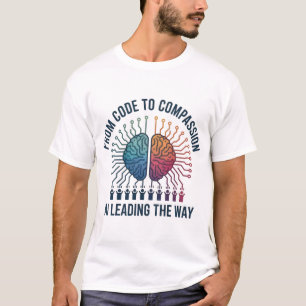 Código para Camisa de Compaixão - Slogan de Ética 