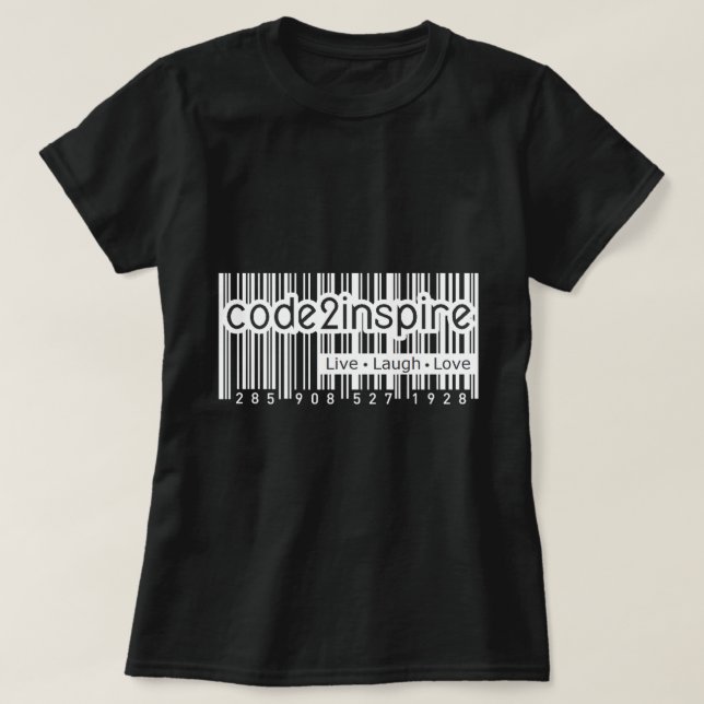 Código para Inspirar T-Shirt (Frente do Design)