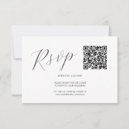 Código QR Cartões RSVP Casados Simples