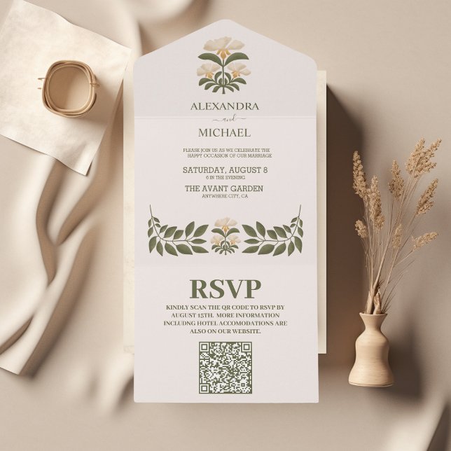 Código QR Casamento de Jardim Botânico de Flores S (Criador carregado)