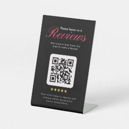 Código QR de Avaliação 5 Estrelas para Negócios em