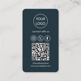 Código QR de Cartões Personalizados moderno, de Mí