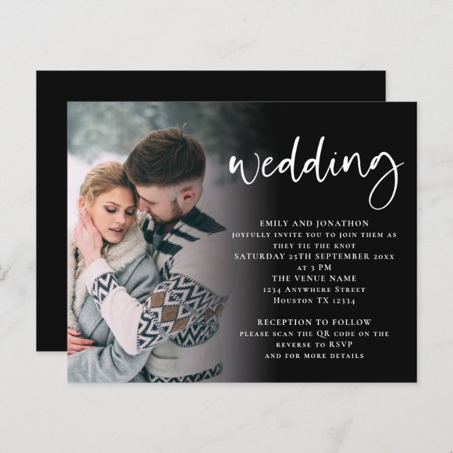 Código QR de Código de Fotografia de Script de Orç (Frente/Verso)