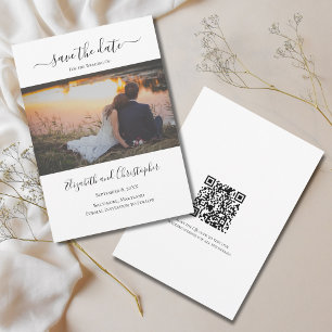 Código QR de Foto para Casamento Salve a Data
