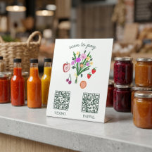 CÓDIGO QR DE PAGAMENTO Cabine de Feira de Agricult