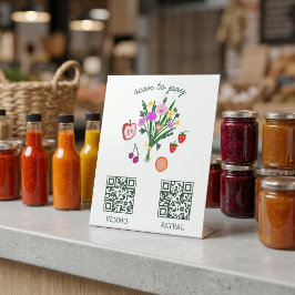 CÓDIGO QR DE PAGAMENTO Cabine de Feira de Agricult