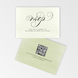 Código QR de Resposta de Confirmação de Casamento 