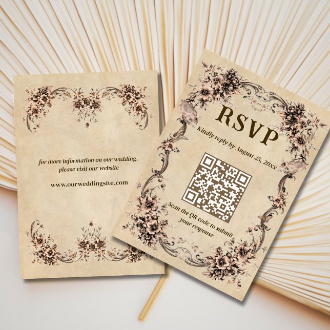 Código QR de Resposta para Casamento Floral Vitori (Criador carregado)