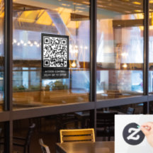 Código QR de trava de porta personalizada para ent