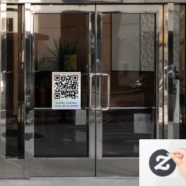 Código QR de trava de porta personalizada para ent