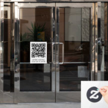 Código QR de trava de porta personalizada para ent