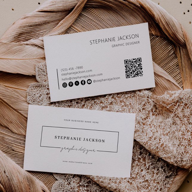 Código QR de verificação de Cartão de visita do De (Criador carregado)