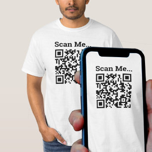 Código QR Design T-Shirt