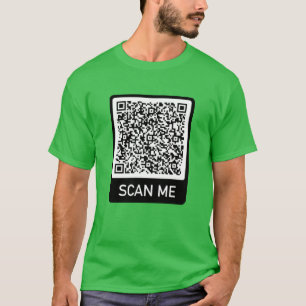 Código QR - Digitalize-me com T-Shirt Moderno Pers