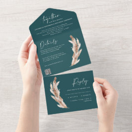 Código QR do casamento dos pampas de bronzeamento
