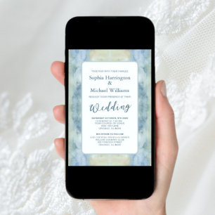 Código QR do Convite de casamento Digital do Paste